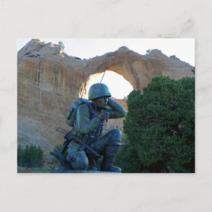 Navajo Code Talker (Window Rock) Postcard