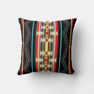 Navajo Design 1D Throw Pillow