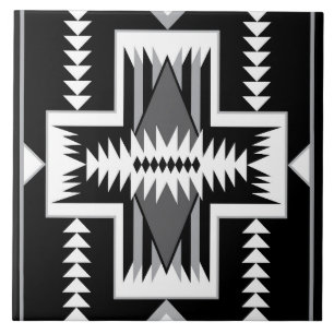 Navajo Design - 3 Ceramic Tile