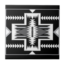 Navajo Design - 3 Ceramic Tile