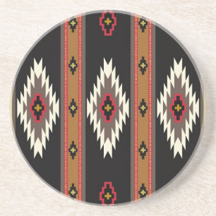 Navajo Design 7 Bandana Coaster