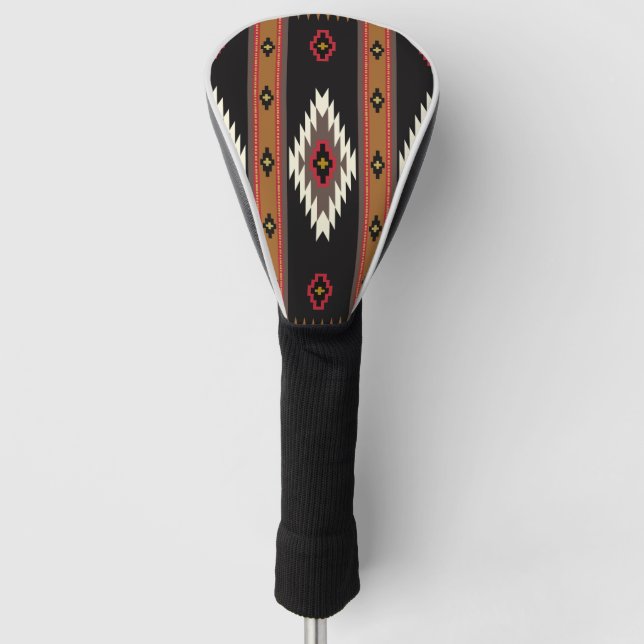 Navajo Design 7 Bandana Golf Head Cover (Front)