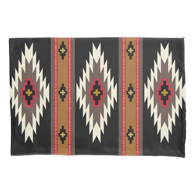Navajo Design 7 Bandana Pillowcase (Front)