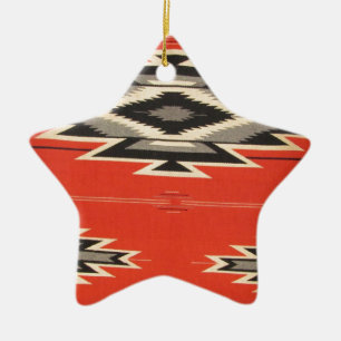 Navajo Designs Ceramic Ornament