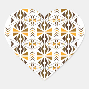 Navajo Heart Sticker