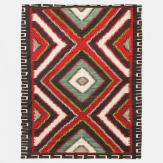 Navajo Horse Saddle Blanket 1890s Print