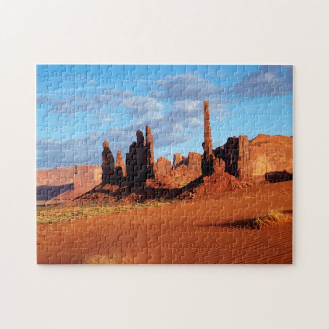 Navajo Nation, Monument Valley, Yei Bi Chei Jigsaw Puzzle (Horizontal)