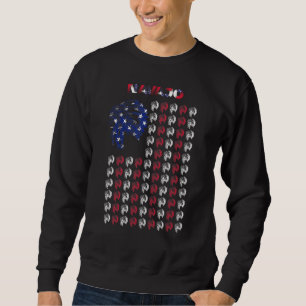 Navajo Native American Indian Chief Usa Flag 4th J Sweatshirt