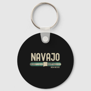 Navajo Nm New Mexico Travel &amp; 80s Style  Keychain