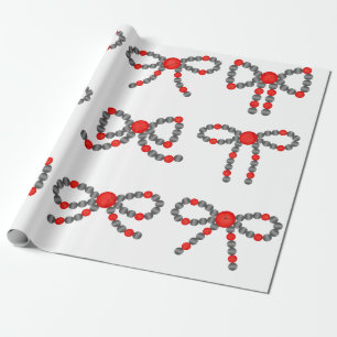 Navajo Pearl Bow Western Wrapping Paper