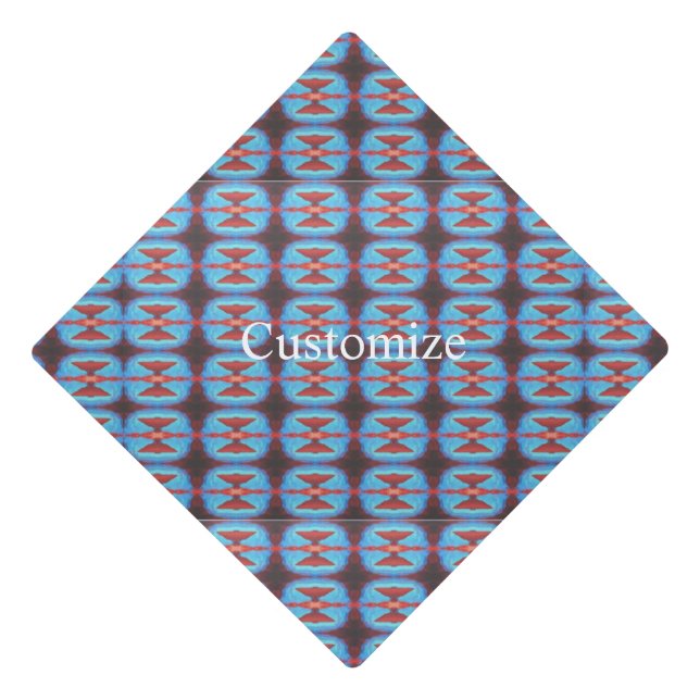 Navajo red rocks Thunder_Cove Graduation Cap Topper (Front)