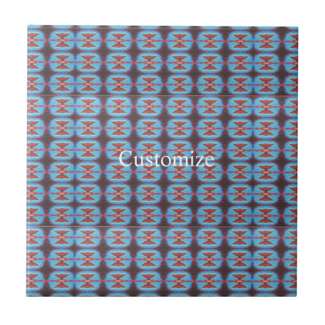 Navajo red rocks Thunder_Cove  Tile (Front)