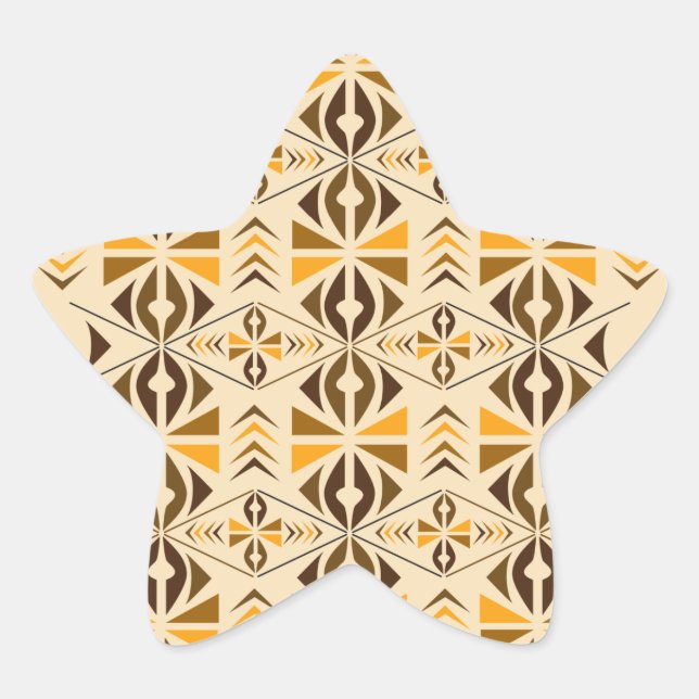 Navajo Star Sticker (Front)