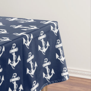Naval Academy Navy Anchor Graduate University Tablecloth