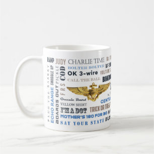 Naval Air Pilot Talk and Lingo Mug