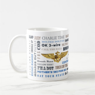 Naval Air Pilot Talk et Lingo Mug