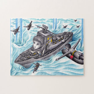 Naval battle game. jigsaw puzzle