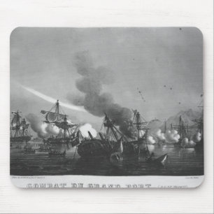 Naval battle of Grand Port, Mauritius, in 1810 Mouse Pad