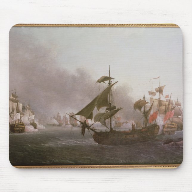 Naval Combat off the Isle of Grenada Mouse Pad (Front)