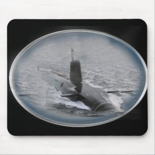 Naval nuclear sub mouse pad