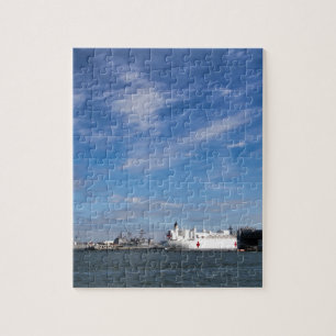 Naval Ships Norfolk Virginia Jigsaw Puzzle