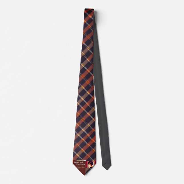 Navalgaze #2 "Speech & Phenomena" Tie (Front)
