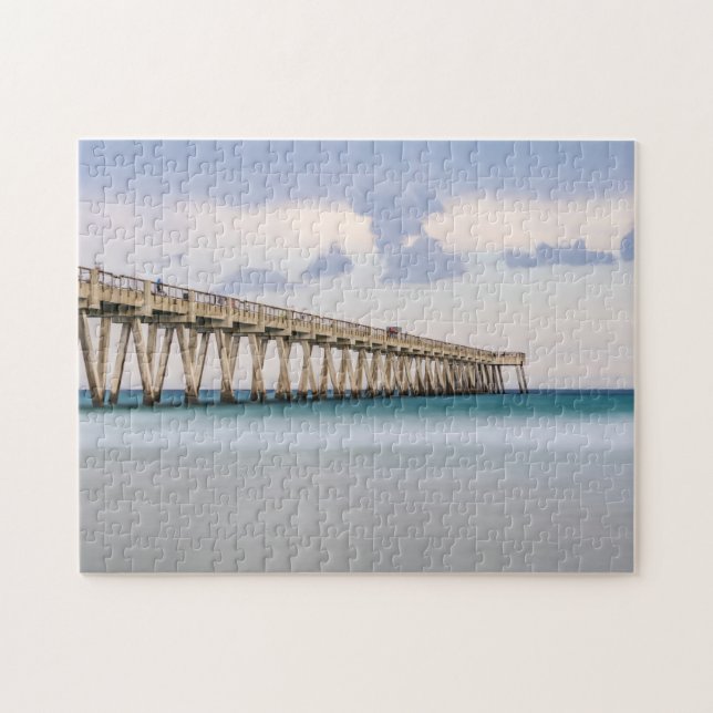 Navarre Beach Fishing Pier Jigsaw Puzzle (Horizontal)