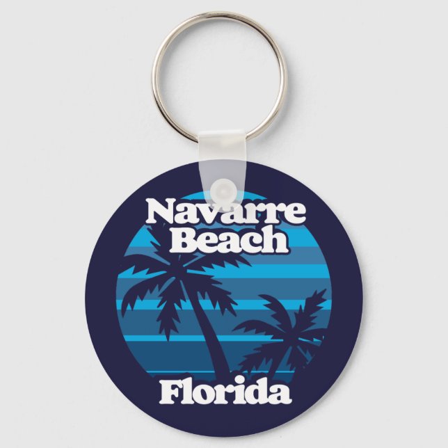 Navarre Beach Florida Keychain (Front)