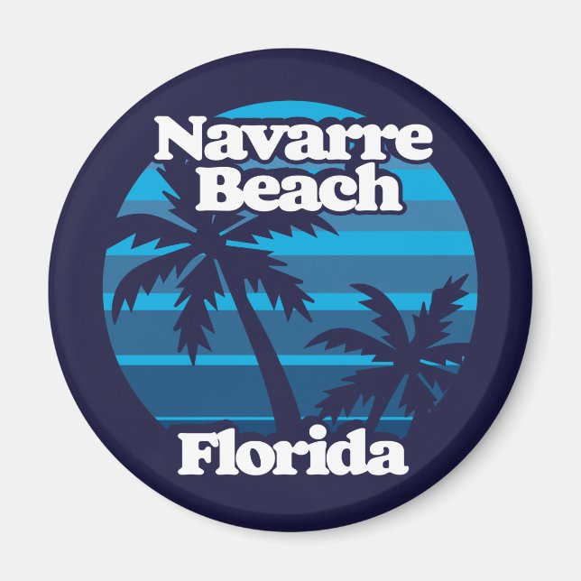 Navarre Beach Florida Magnet (Front)