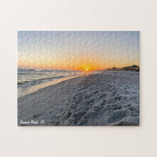 Navarre Beach Florida Sunset Jigsaw Puzzle