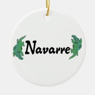Navarre Florida Ceramic Ornament