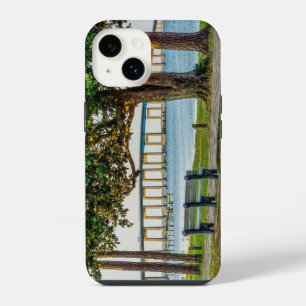 Navarre Park Bench and Bridge iPhone 14 Case