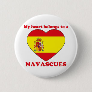 Navascues 2 Inch Round Button