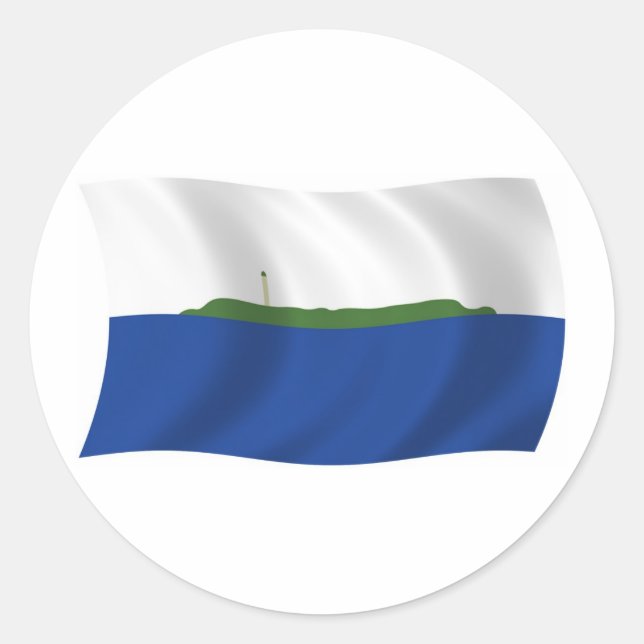 Navassa Island Flag Sticker (Front)