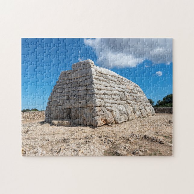 Naveta des Tudons, Prehistoric Tomb - Menorca Jigsaw Puzzle (Horizontal)