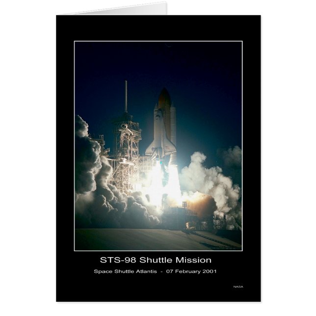 Navette spatiale Atlantis Lift-off - 7 février 200 (Devant)