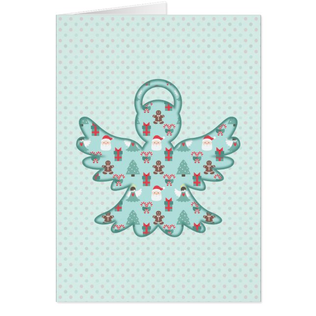 Navidad Angel Cutout (Devant)