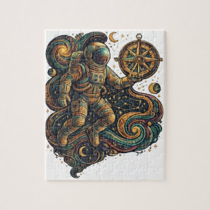Navigate the Stars – Inspirational Cosmic  Jigsaw Puzzle