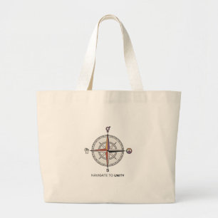 Navigate to Unity Compass Tote Bag–Social Justice