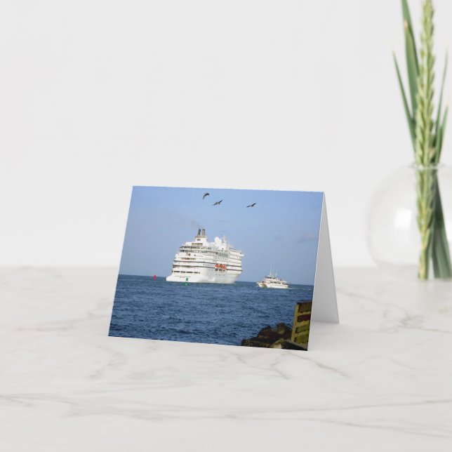 Navigating the Seas Blank Note Cards (Front)