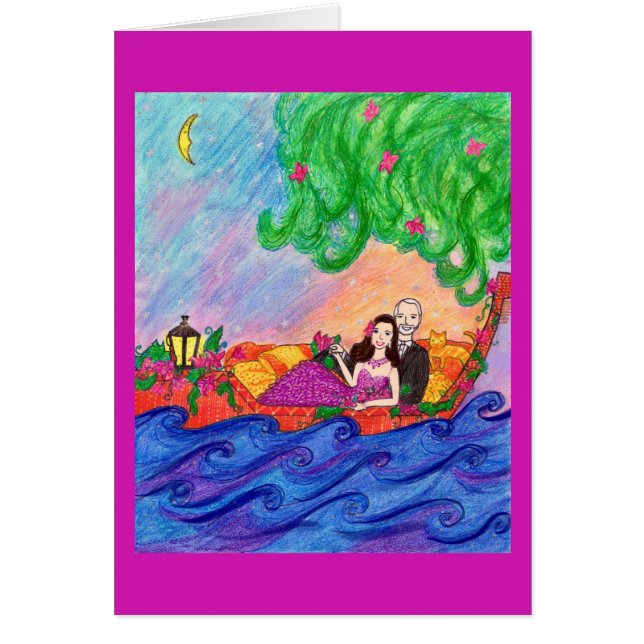 Navigation dans la carte de coucher du soleil avec (Devant)