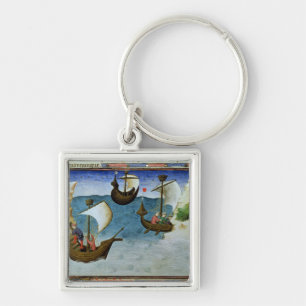 Navigators using an astrolabe keychain