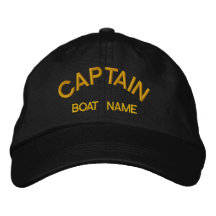 NAVIRES CAPITAINE & NOM DE BATEAU CASQUETTE
