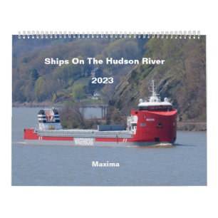 Navires sur la rivière Hudson Calendrier 2023