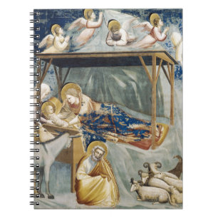 Navitity (Birth of Jesus Christ) (by Giotto) Notebook