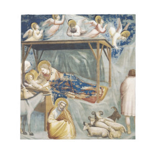 Navitity (Birth of Jesus Christ) (by Giotto) Notepad