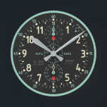NAVY Aircraft Clock imitation<br><div class="desc">U.S. NAVY A-10 Aircraft Clock imitation</div>