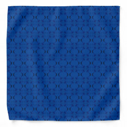 Navy and Blue Gavel Pocket Square Bandana 