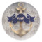 Navy and Gold Nautical Anchor Wedding