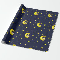 Navy and Gold Twinkle Little Stars